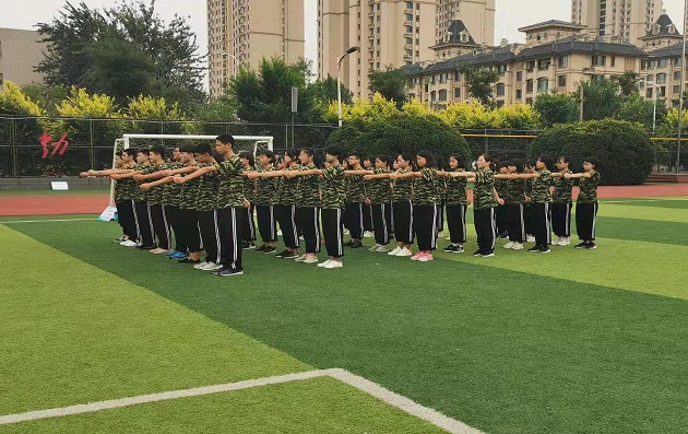 河北商贸学校财会系2019级新生军训 招生问答 河北商贸学校财会系2019级新生军训 招生问答