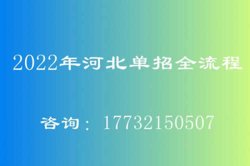 参加2023年河北高职单招需要报名高考吗？