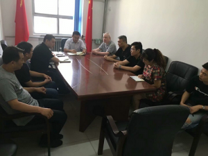 河北商贸学校后勤处规范校园商户经营