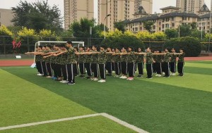 河北商贸学校财会系2019级新生军训