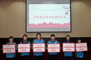 河北商贸学校2019年度奖学金颁奖大会顺利召开