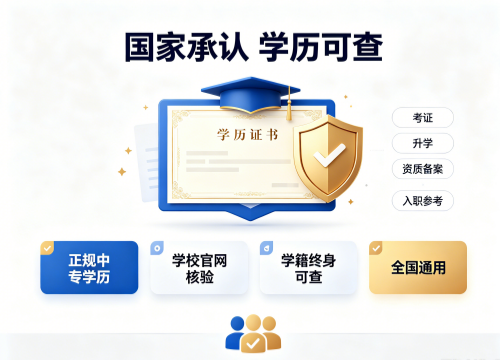 电大中专学历国家正规认可吗？含金量和用途全面解析 招生问答